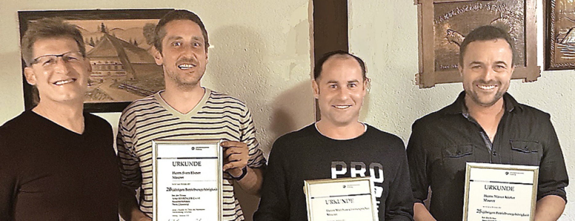 <BZ-FotoAnlauf>Artur Behringer Gmbh:</...spacher und  Marco Kiefer (von links).  | Foto: verein,Firma