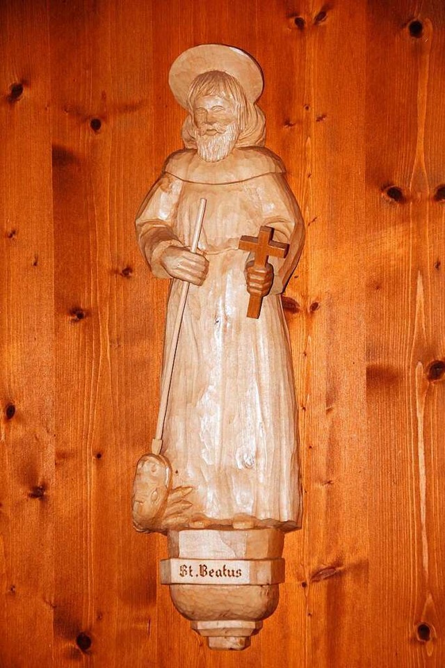 Die Figur des heiligen Beatus.  | Foto: Manfred Frietsch