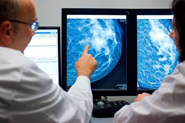 Das Bild einer Mammographie  | Foto: Friso Gentsch