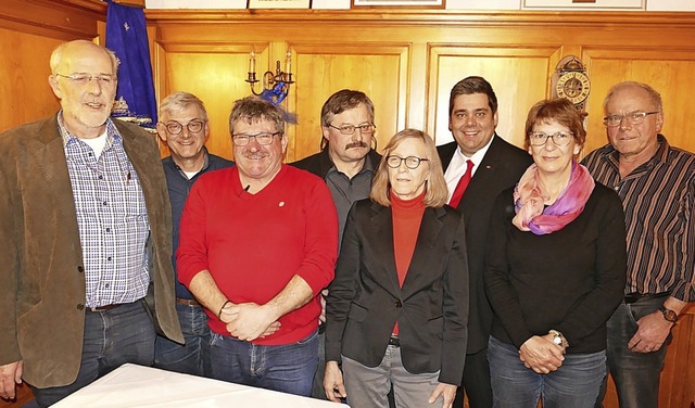 Die Sozialdemokraten nominierten die K...erhard Grabow. Es fehlt Thomas Krger.  | Foto: Stefan Limberger-Andris