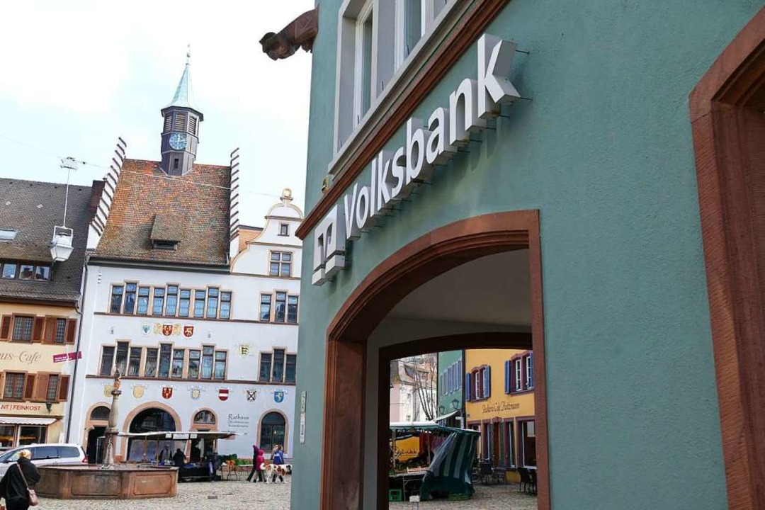 Die Zentrale am Marktplatz in Staufen.  | Foto: Hans-Peter Müller