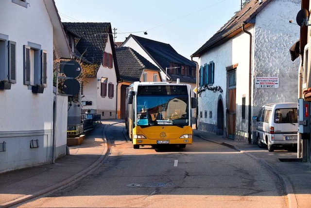 In Wasenweiler und andernorts bedeutet...sverkehrs in der engen Ortsdurchfahrt.  | Foto: Thomas Rhenisch