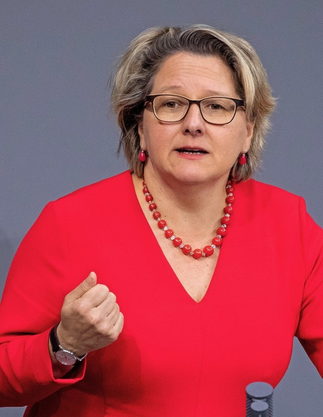 SPD-Ministerin  Schulze sprt Gegenwind vom Koalitionspartner.  | Foto: dpa