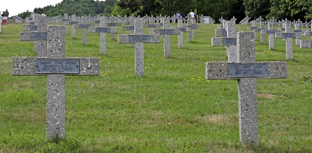 Hohe Kriegsverluste verlangten nach ne...auf dem Hartmannsweilerkopf im Elsass.  | Foto: Fotos: Sredniawa, Privat