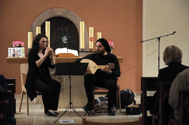 Das &#8222;Ensemble Quidni&#8220; in der Feuerbacher Kirche  | Foto: Ounas-Krusel