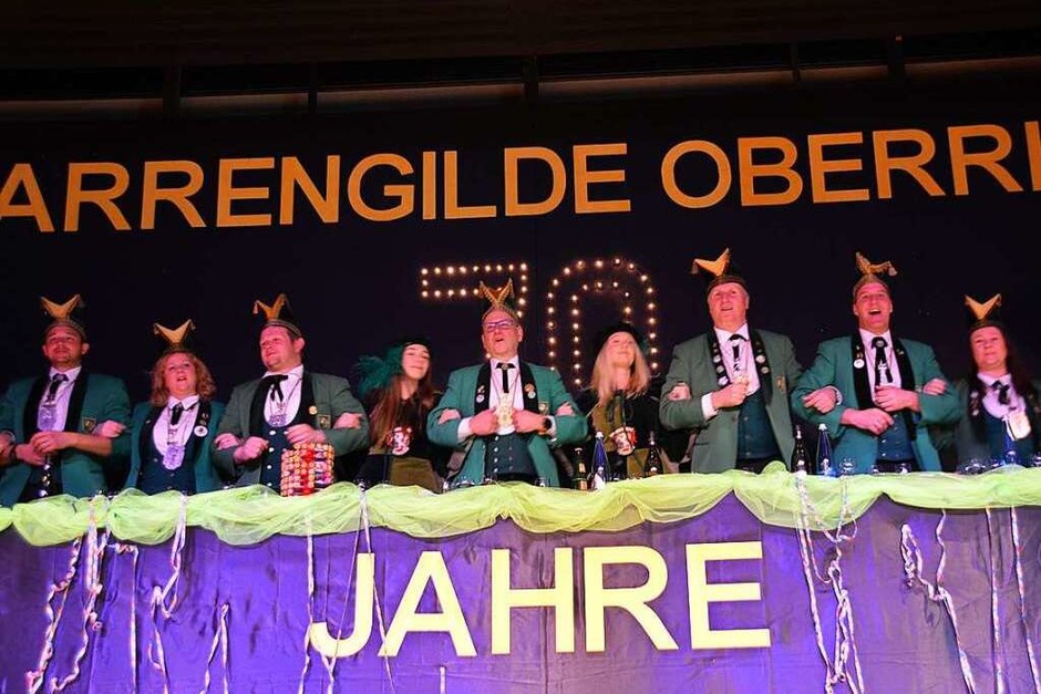 Die Narrengilde feiert ihren 70. Geburtstag (Foto: Horatio Gollin) Die Narrengilde feiert ihren 70. Geburtstag (Foto: Horatio Gollin)