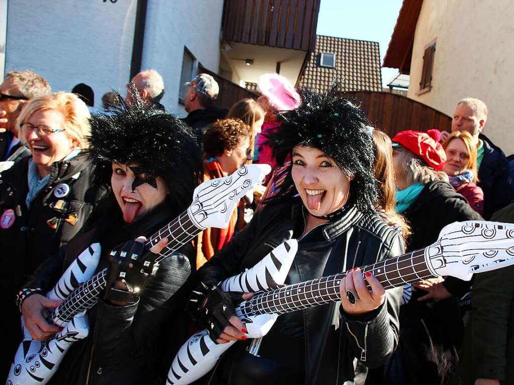 Impressionen vom Jubilumsumzug der Zwulcher Narrenzunft in Merdingen