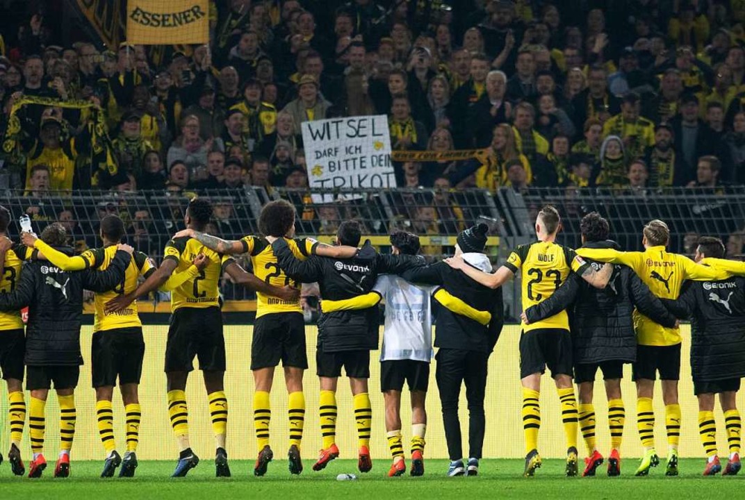 Zurück in der Erfolgsspur: Borussia Dortmund.  | Foto: dpa