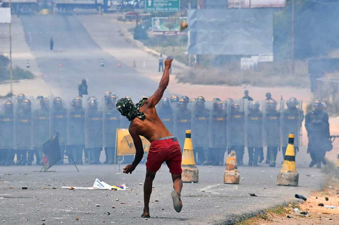 Auseinandersetzungen an der Grenze  | Foto: AFP