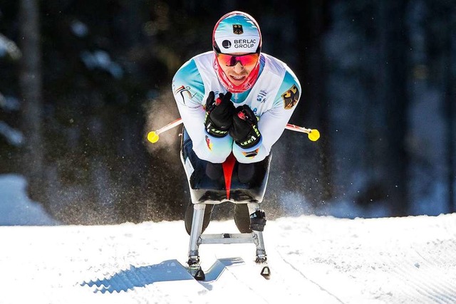 Doppelweltmeister im Langlauf: Martin ...rge noch lange in Erinnerung behalten.  | Foto: Bob Frid/Canadian Paralympic Committee