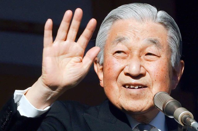 Japans Kaiser Akihito  | Foto: dpa