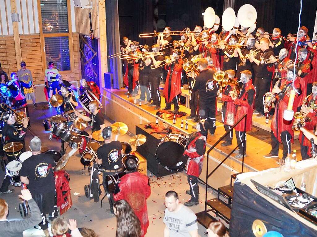 Rocknacht der Dupfmuser Pfuser in der Kultur- und Sporthalle in Breitnau.