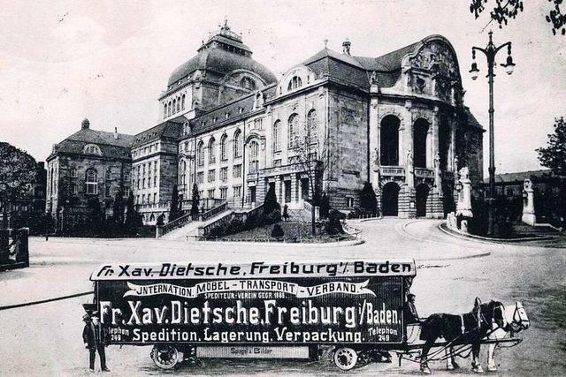 Das Möbel- und Transport-Unternehmen Franz Xaver Dietsche war im Sedanquartier beheimatet