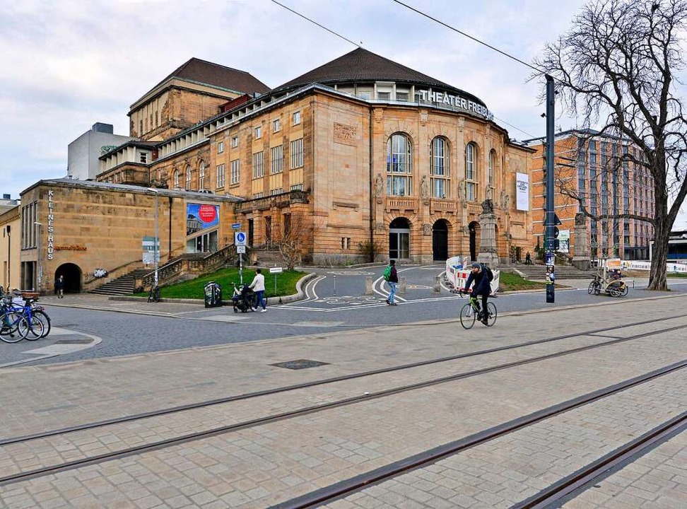Das Theater Freiburg heute.  | Foto: Michael Bamberger