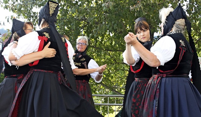 Neun Auftritte bewltige die Trachtent...Todtmoos-Husern im vergangenen Jahr.   | Foto: Cornelia Liebwein