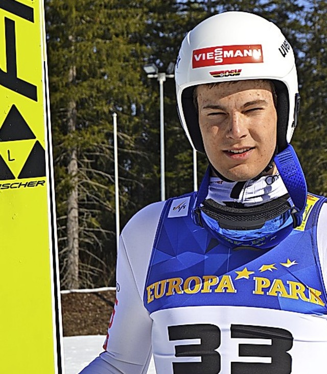 Skispringer Jonas Maier gewann im Springen und der Kombination jeweils Silber.   | Foto: Junkel