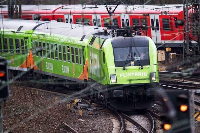 Flixtrain nhrt die Hoffnung auf mehr Wettbewerb im Bahnverkehr