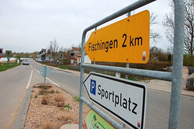Die Verbindusstrae zwischen Binzen nach Fischingen ist wieder frei.  | Foto: Herbert Frey