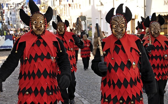 Schreckli sind gut gelaunte Gesellen.  | Foto: Hubert Bleyer