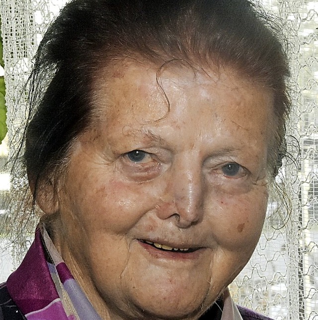 Erna Trndle aus Oberweschnegg wird heute 90 Jahre alt.   | Foto: Stefan Pichler