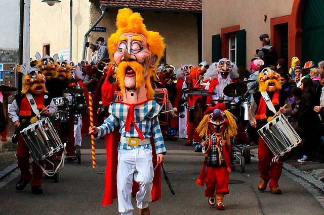 Fasnachtsumzug in Istein (2017)  | Foto: Reinhard Cremer