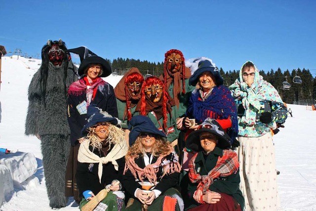 Freiflug fr die coolsten Hexen  auf dem Feldberg.   | Foto: Veranstalter