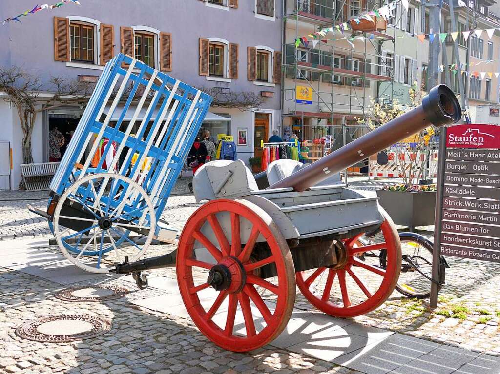 Wie immer originell bernahmen die Narren die Macht in Staufen. Bei Umzug und Rathaussturm haben sie klar gemacht, wer bis Aschermittwoch das Sagen hat.