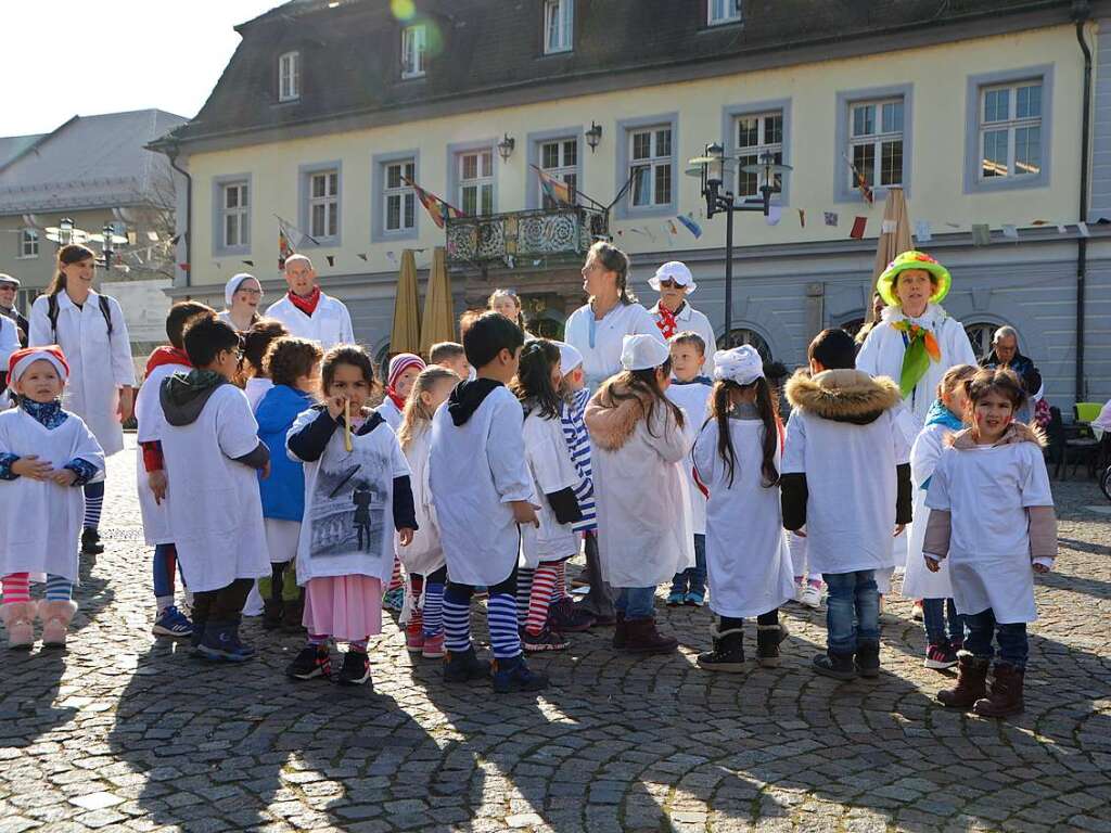 Die Narren haben auch in Emmendingen ber die tollen Tage die Macht bernommen.