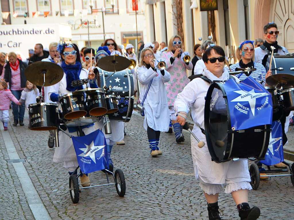 Die Narren haben auch in Emmendingen ber die tollen Tage die Macht bernommen.