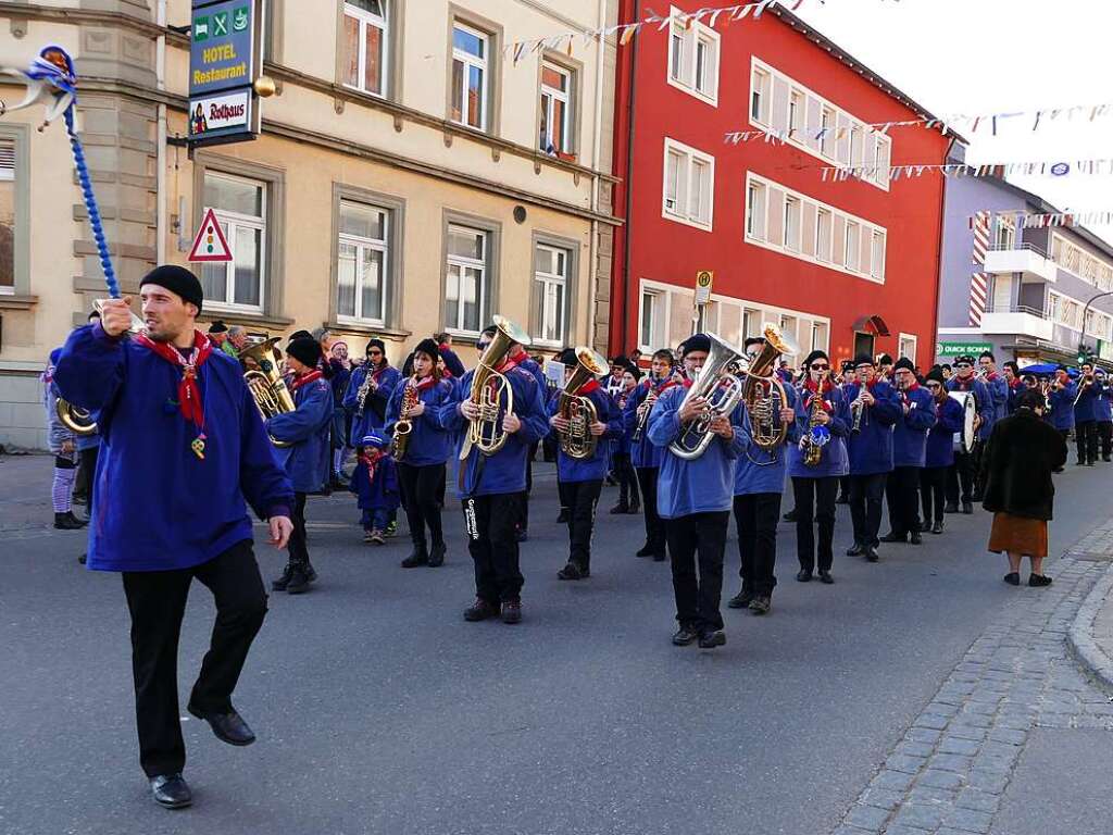 Die Narren regieren ab sofort in der Pflumeschluckerstadt Bonndorf.