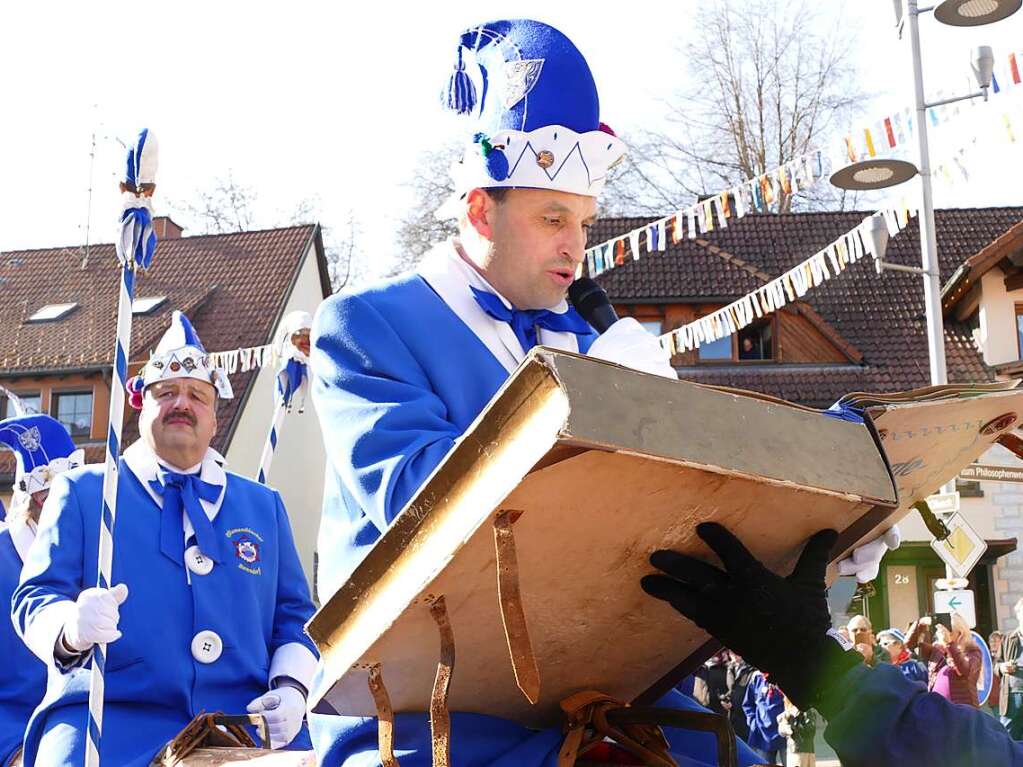 Die Narren regieren ab sofort in der Pflumeschluckerstadt Bonndorf.