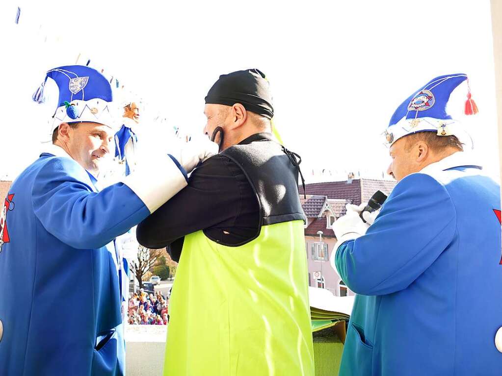 Die Narren regieren ab sofort in der Pflumeschluckerstadt Bonndorf.