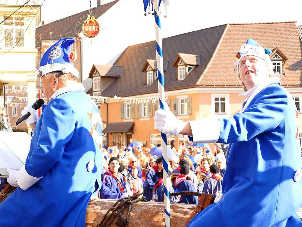 Die Narren regieren ab sofort in der Pflumeschluckerstadt Bonndorf.