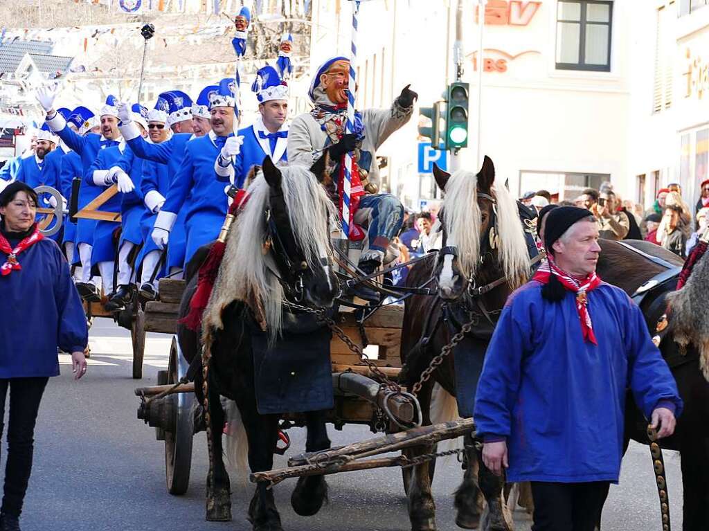 Die Narren regieren ab sofort in der Pflumeschluckerstadt Bonndorf.