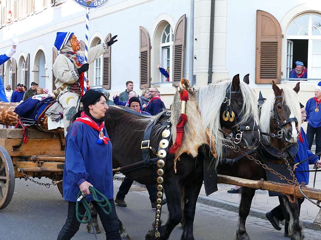 Die Narren regieren ab sofort in der Pflumeschluckerstadt Bonndorf.