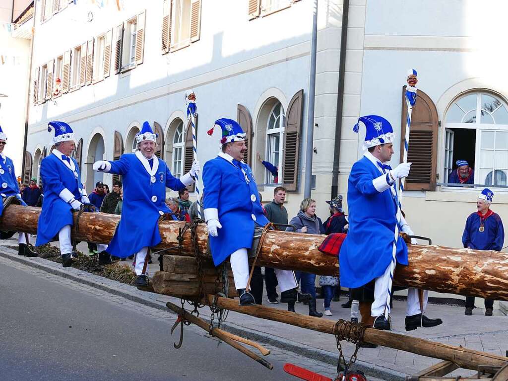 Die Narren regieren ab sofort in der Pflumeschluckerstadt Bonndorf.