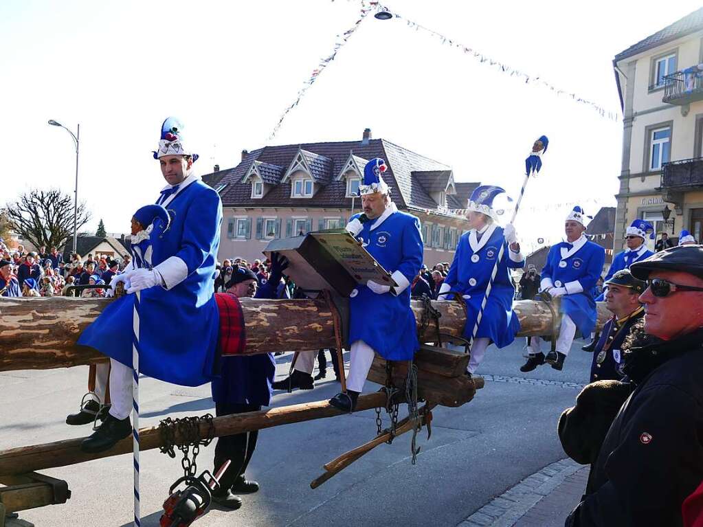 Die Narren regieren ab sofort in der Pflumeschluckerstadt Bonndorf.