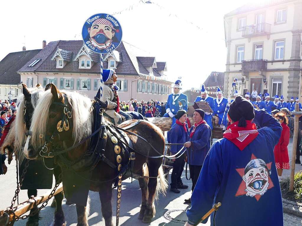 Die Narren regieren ab sofort in der Pflumeschluckerstadt Bonndorf.