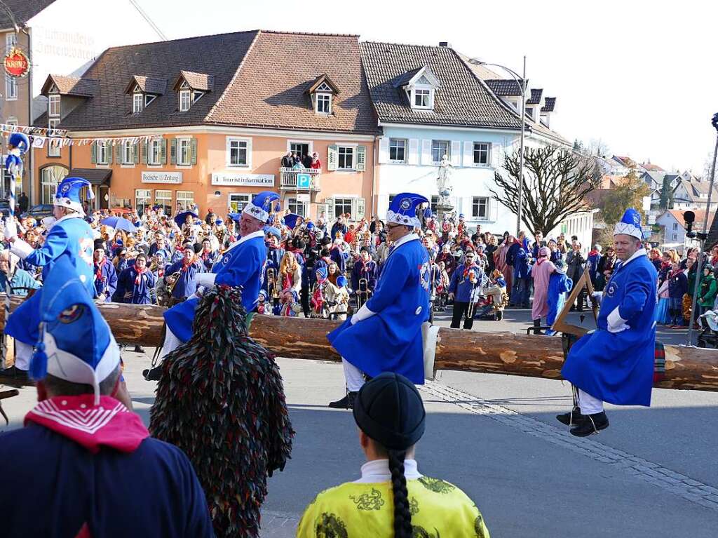 Die Narren regieren ab sofort in der Pflumeschluckerstadt Bonndorf.