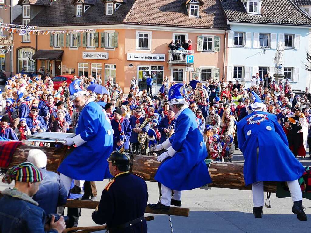 Die Narren regieren ab sofort in der Pflumeschluckerstadt Bonndorf.