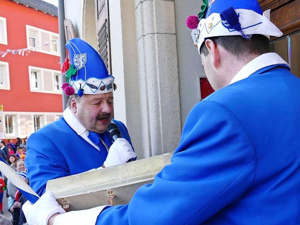 Die Narren regieren ab sofort in der Pflumeschluckerstadt Bonndorf.