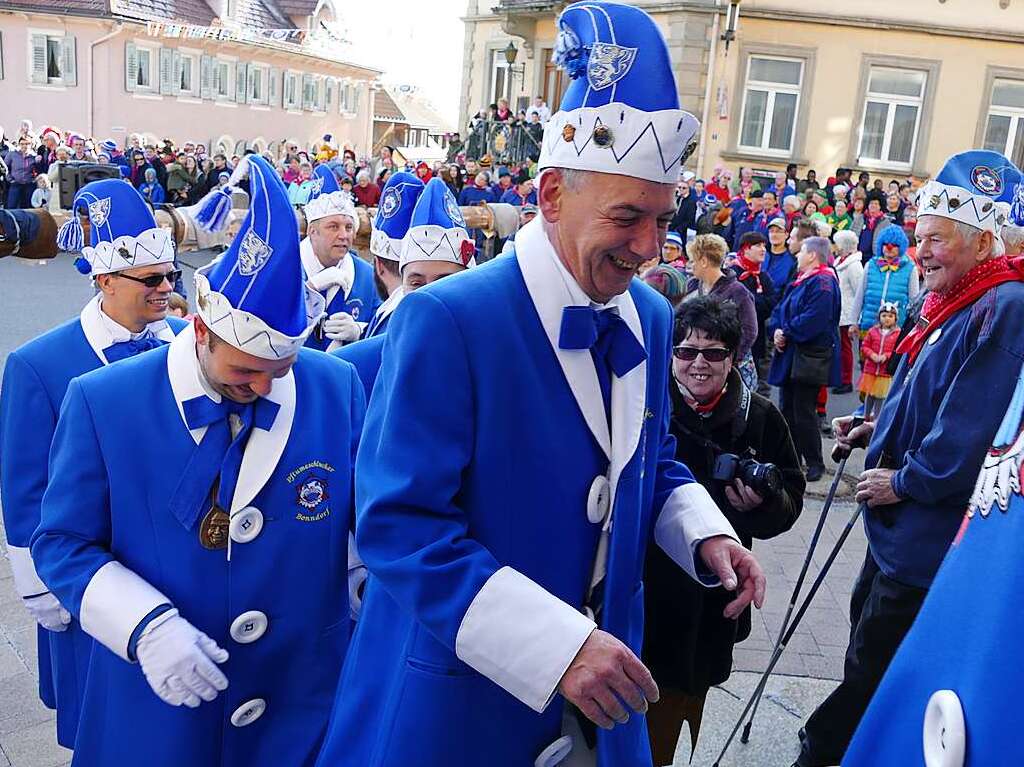 Die Narren regieren ab sofort in der Pflumeschluckerstadt Bonndorf.