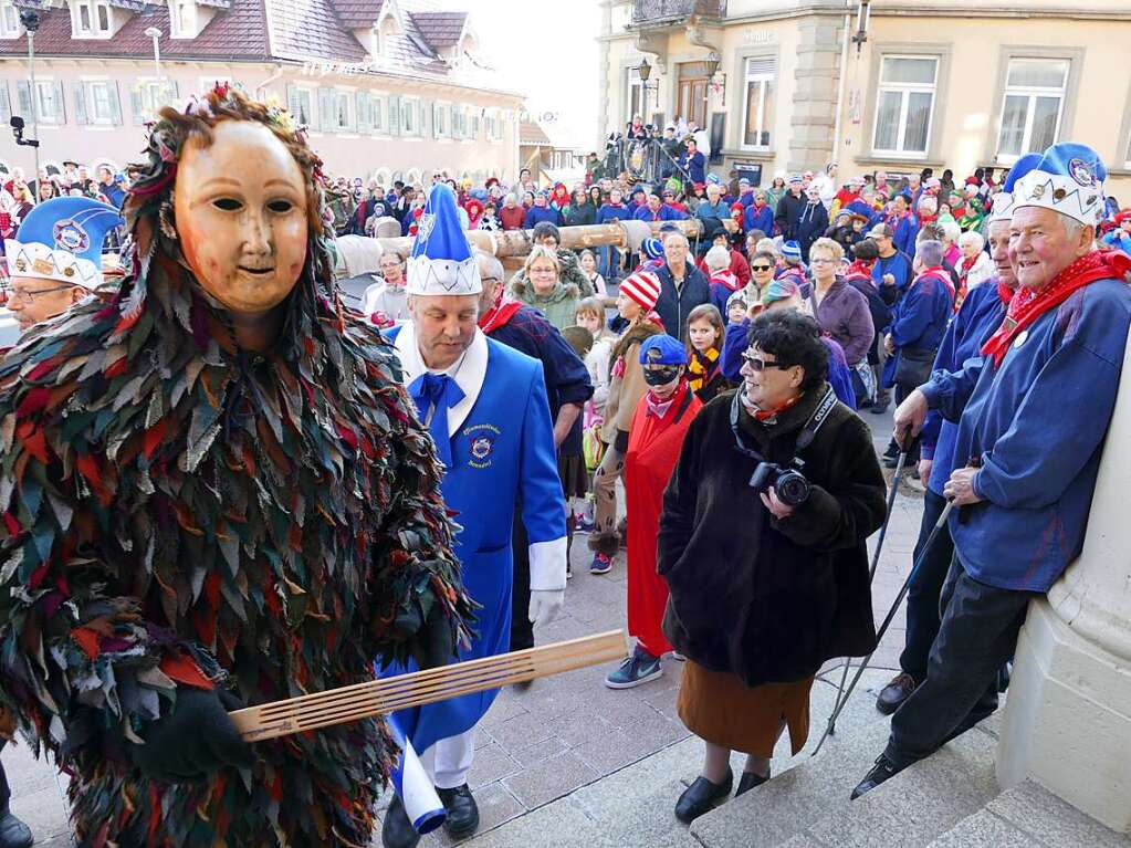 Die Narren regieren ab sofort in der Pflumeschluckerstadt Bonndorf.