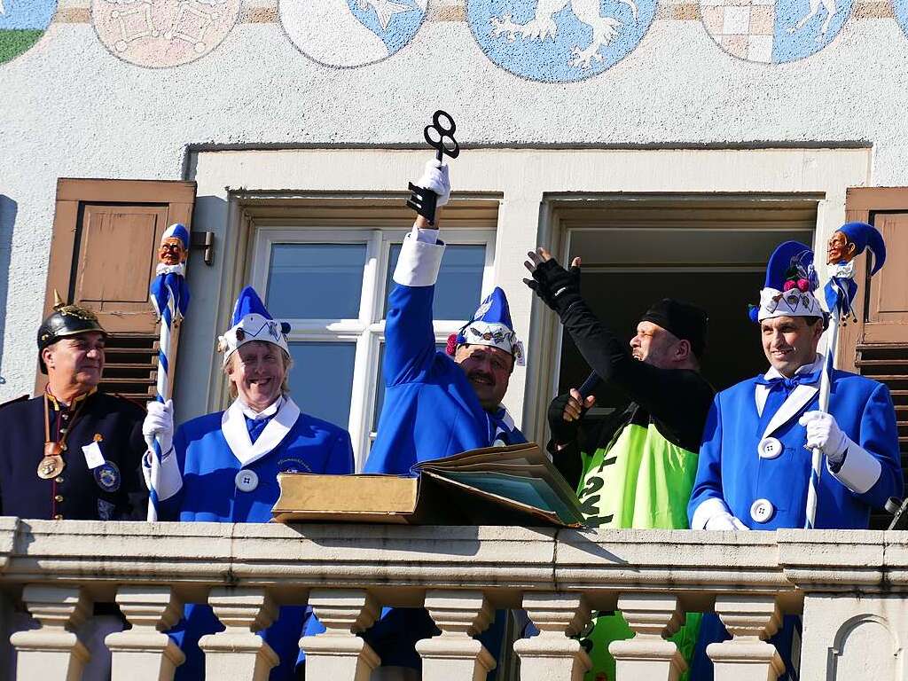 Die Narren regieren ab sofort in der Pflumeschluckerstadt Bonndorf.