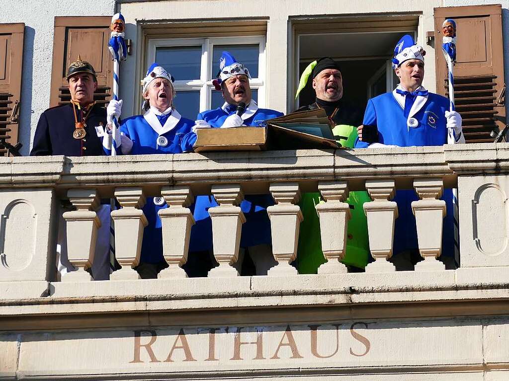 Die Narren regieren ab sofort in der Pflumeschluckerstadt Bonndorf.