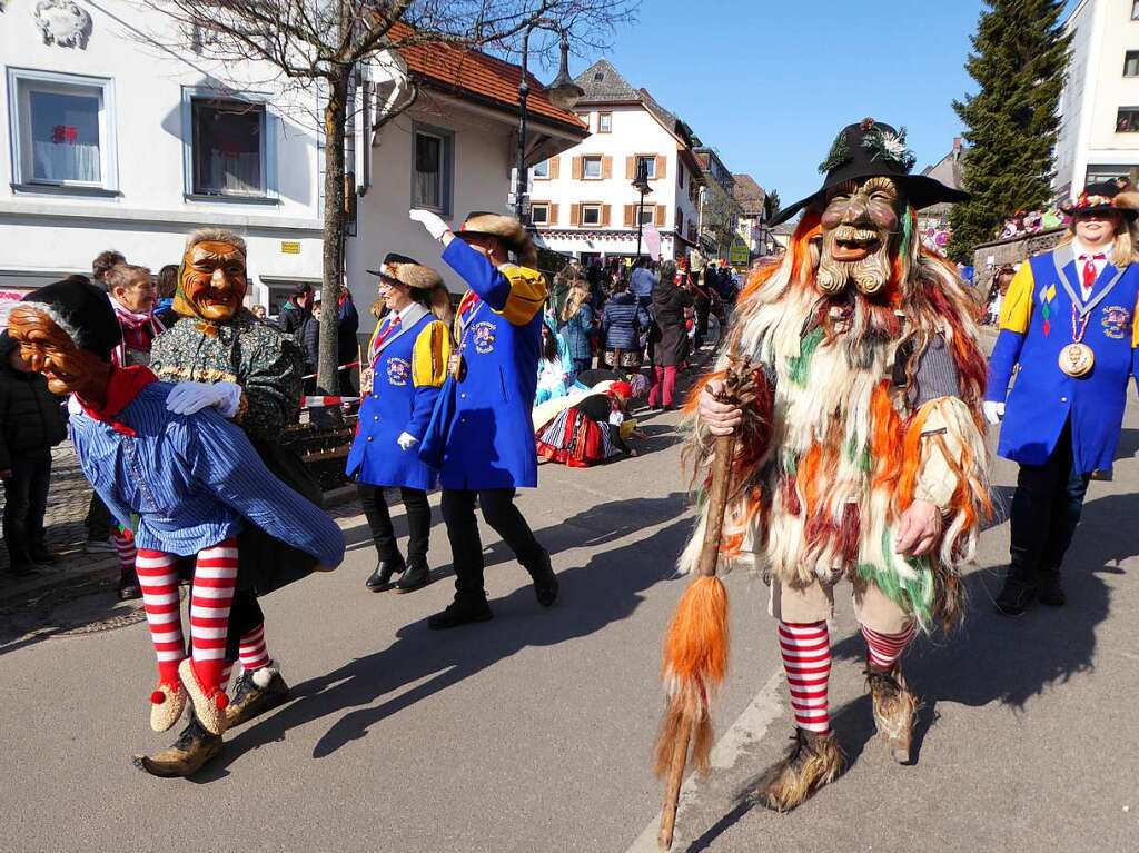 Eindrcke vom Fasnetauftakt in Neustadt und am Titisee