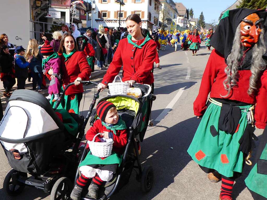 Eindrcke vom Fasnetauftakt in Neustadt und am Titisee