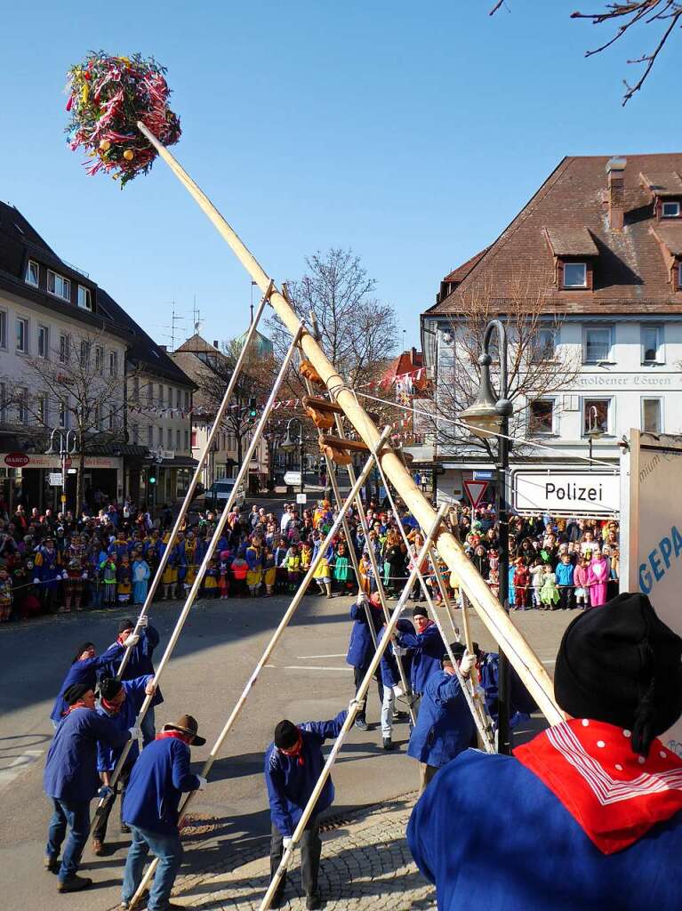 Eindrcke vom Fasnetauftakt in Neustadt und am Titisee