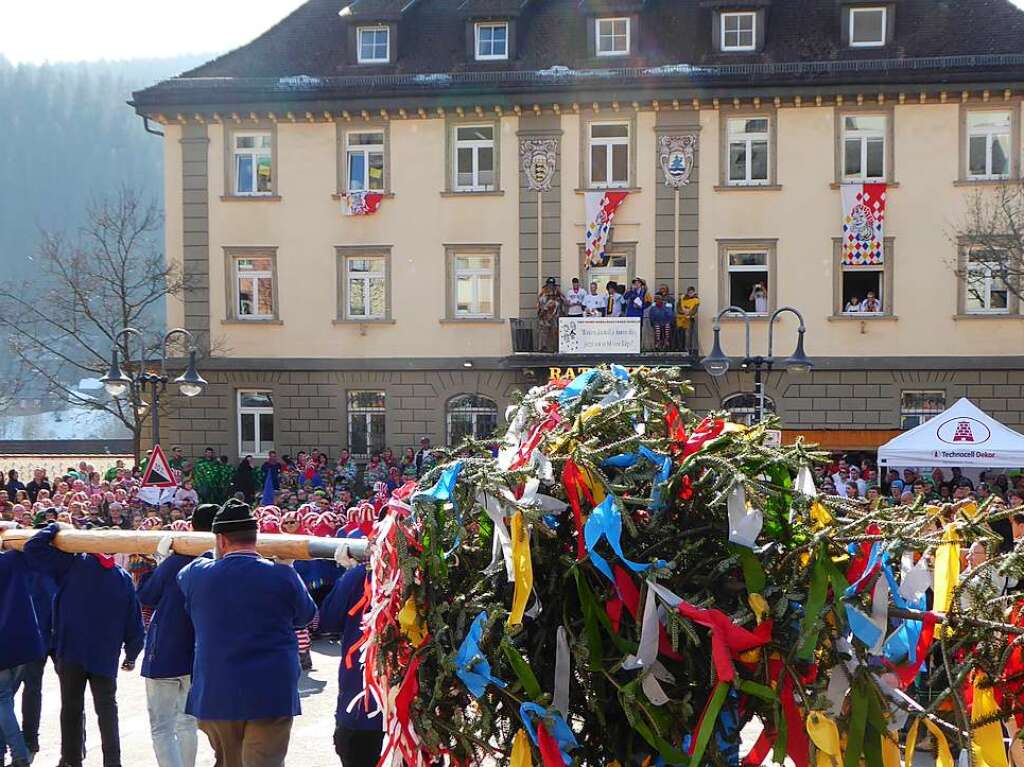 Eindrcke vom Fasnetauftakt in Neustadt und am Titisee