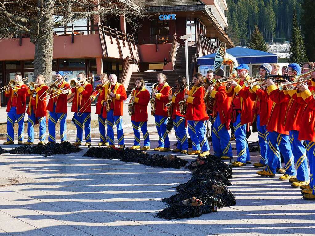 Eindrcke vom Fasnetauftakt in Neustadt und am Titisee